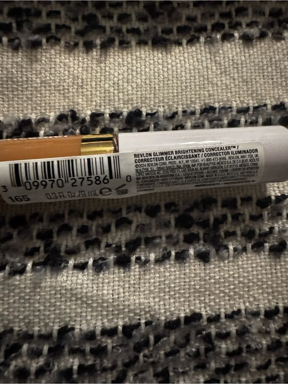 Revlon Glimmer Brightening Concealer  & Aca hyaluronic acid serum & lipstick